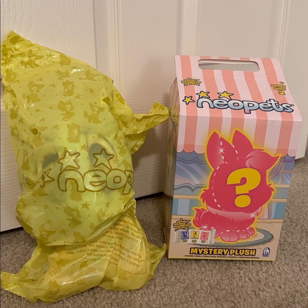Neopets Series 2 Baby Blind Mystery Box Plushie - Shoyru (READ DESCRIPTION)